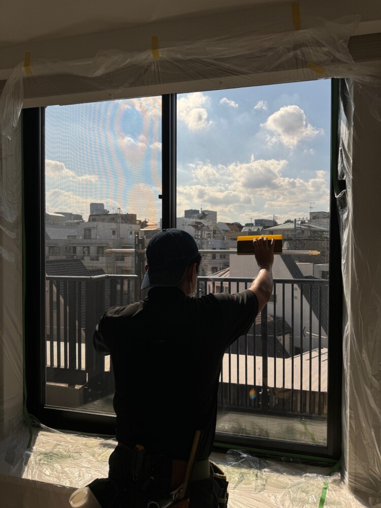 ペアガラスにNANO80S・90Sを施工