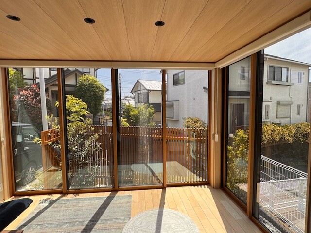 UVカット・飛散防止フィルム施工の施工写真