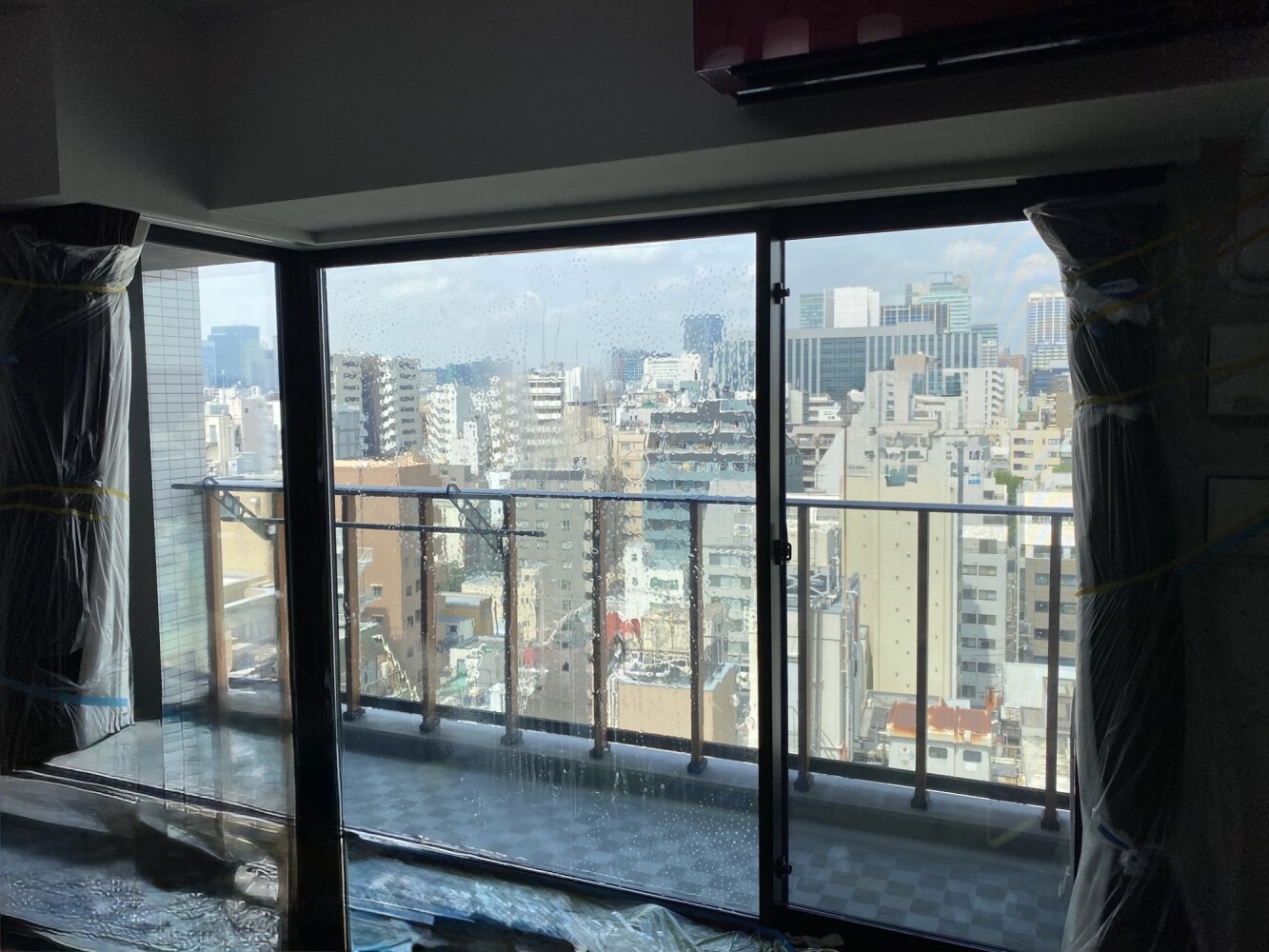 東京都大田区・マンション／劣化による遮熱フィルム（3M NANO80S、NANO90S）貼り替え施工