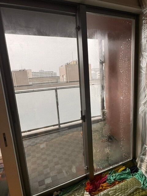 江東区マンションのペアガラスへ3M SH2CLAR施工｜透明タイプで紫外線カット対策